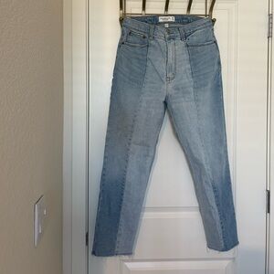 ABERCROMBIE | the ankle straight ultra high rise jean | size 29/8R